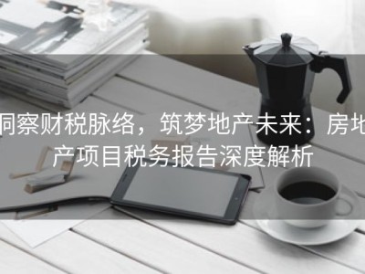 洞察财税脉络，筑梦地产未来：房地产项目税务报告深度解析