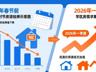 开年部分城市二手房市场回暖，挂牌量降成交量升原因解析
