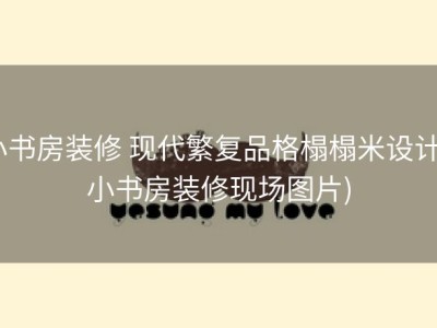 小书房装修 现代繁复品格榻榻米设计 (小书房装修现场图片)