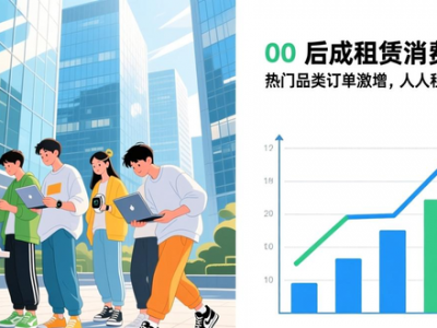 00 后成租赁消费主力，热门品类订单激增，人人租发展迅猛