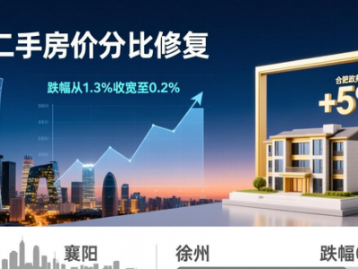 1月70城二手房价环比降幅收窄，市场现量缩价稳信号