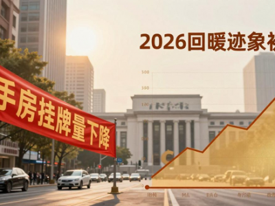 2026 年一线城市二手房挂牌量下降，市场触底回暖迹象初现