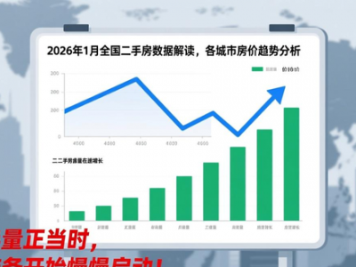 2026年1月全国二手房数据解读，各城市房价趋势分析