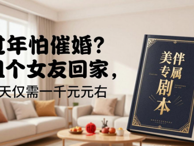 过年怕催婚？租个女友回家，一天仅需一千元左右