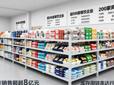 冷链物流食材存储领域冷库出租与代售一站式解决方案