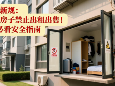 2026新规：这5类房子禁止出租出售！租客必看安全指南