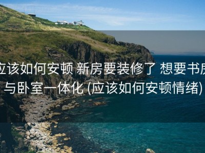 应该如何安顿 新房要装修了 想要书房与卧室一体化 (应该如何安顿情绪)