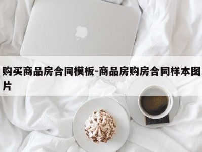 购买商品房合同模板-商品房购房合同样本图片