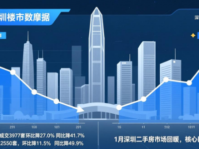 1月深圳二手房市场回暖，核心区成主力，供需两端有变化