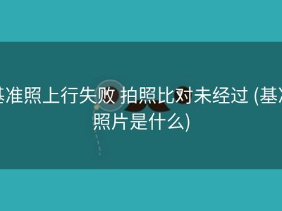 基准照上行失败 拍照比对未经过 (基准照片是什么)