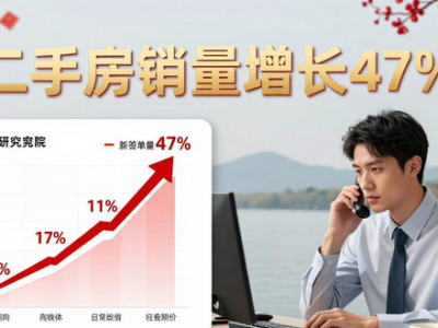 春节假期，杭州新房销量排名近十年第二，二手房销量增长47%！复工第一天，部分代理商异常忙碌。
