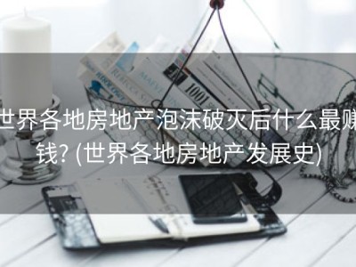 世界各地房地产泡沫破灭后什么最赚钱? (世界各地房地产发展史)