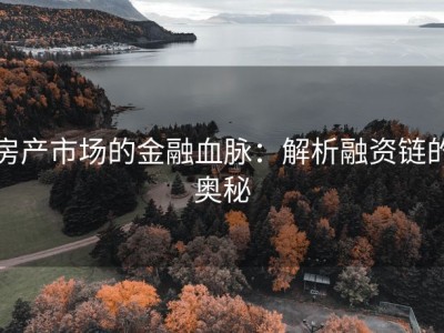 房产市场的金融血脉：解析融资链的奥秘
