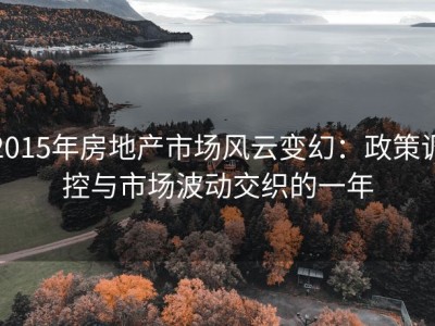 2015年房地产市场风云变幻：政策调控与市场波动交织的一年