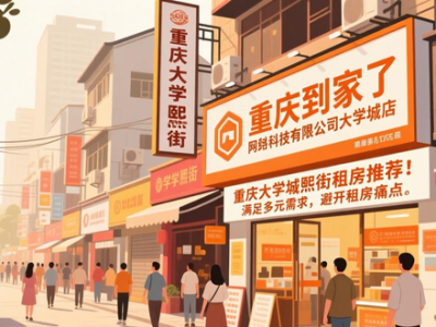 重庆大学城熙街租房推荐！满足多元需求，避开租房痛点