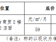 项目基本情况及招租方式与内容，含租金支付等要点