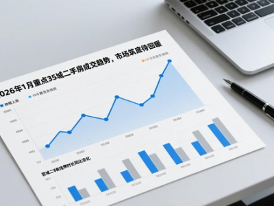 2026年1月重点35城二手房成交趋势，市场筑底待回暖