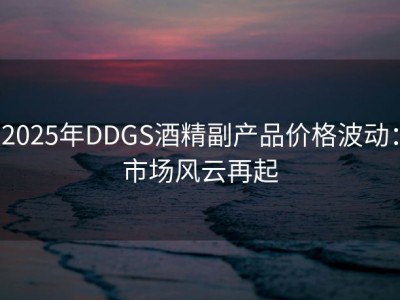 2025年DDGS酒精副产品价格波动：市场风云再起