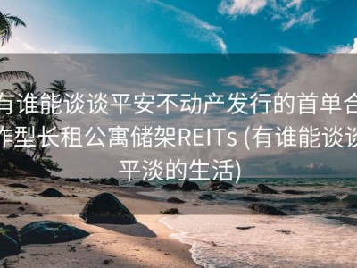 有谁能谈谈平安不动产发行的首单合作型长租公寓储架REITs (有谁能谈谈平淡的生活)