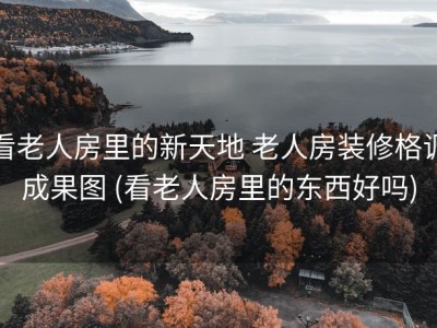 看老人房里的新天地 老人房装修格调成果图 (看老人房里的东西好吗)