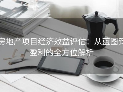 房地产项目经济效益评估：从蓝图到盈利的全方位解析