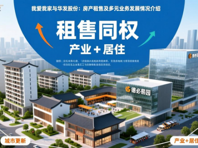 我爱我家与华发股份：房产租售及多元业务发展情况介绍