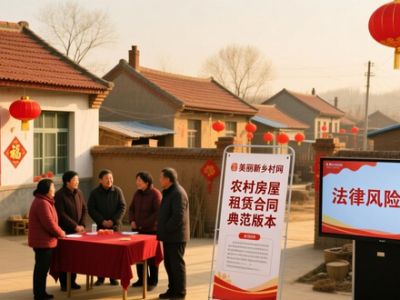 马年春节农村租房火出圈，正规平台出租信息助增收防纠纷