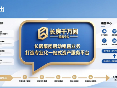 长房集团启动租售业务，打造专业化一站式资产服务平台
