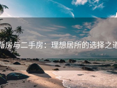 新房与二手房：理想居所的选择之道