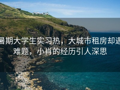 暑期大学生实习热，大城市租房却遇难题，小肖的经历引人深思