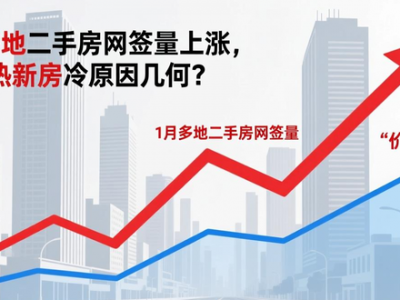 1月多地二手房网签量上涨，二手热新房冷原因几何？
