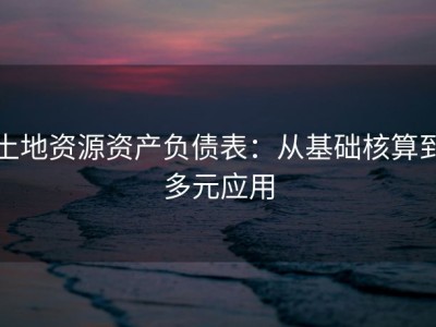 土地资源资产负债表：从基础核算到多元应用