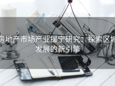 房地产市场产业援宁研究：探索区域发展的新引擎