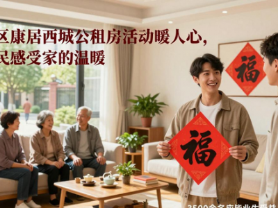 高新区康居西城公租房活动暖人心，新居民感受家的温暖
