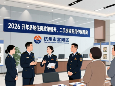 2026 开年多地住房政策铺开，二手房收购用作保障房