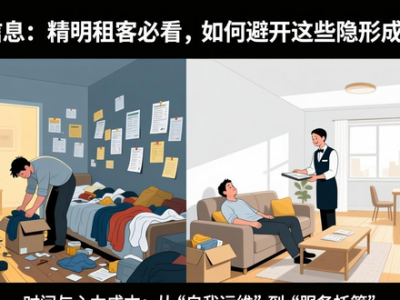 租房信息：精明租客必看，如何避开这些隐形成本陷阱