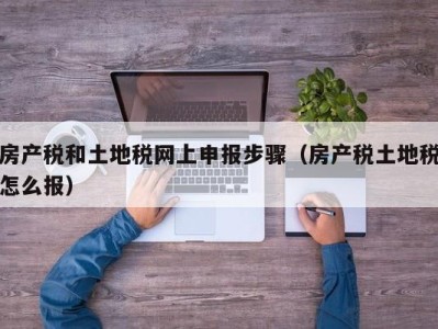 房产税和土地税网上申报步骤（房产税土地税怎么报）