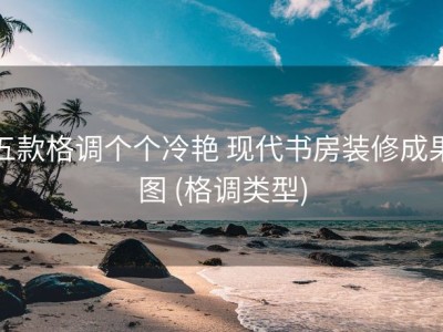 五款格调个个冷艳 现代书房装修成果图 (格调类型)