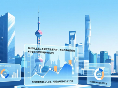 2026年上海二手房成交数据向好，市场热度有望延续