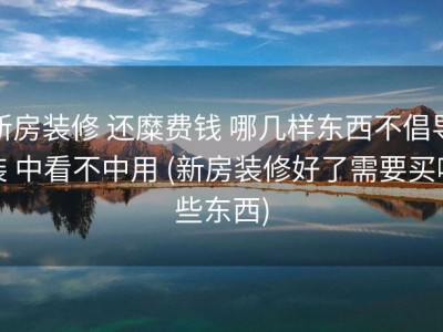 新房装修 还糜费钱 哪几样东西不倡导装 中看不中用 (新房装修好了需要买哪些东西)