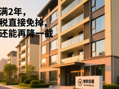 2026 年 1 月 1 日起施行！郑州二手房增值税政策调整啦