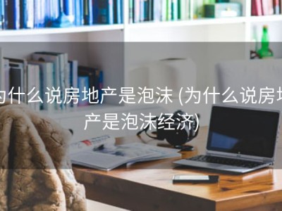 为什么说房地产是泡沫 (为什么说房地产是泡沫经济)