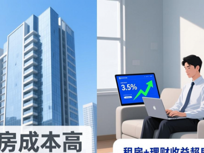 一线城市租售比倒挂，租房成理性之选，买房成本高