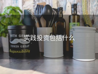 实践投资包括什么