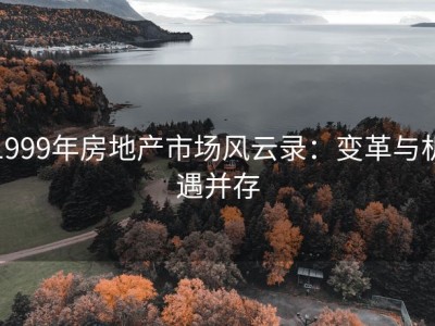 1999年房地产市场风云录：变革与机遇并存