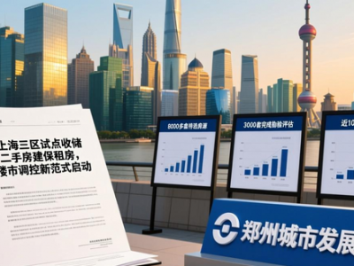 上海三区试点收储二手房建保租房，楼市调控新范式启动