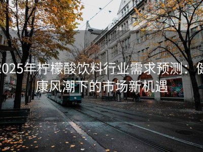 2025年柠檬酸饮料行业需求预测：健康风潮下的市场新机遇