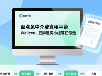 盘点免中介费直租平台，Wellcee、豆瓣租房小组等任你选