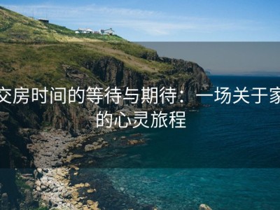 交房时间的等待与期待：一场关于家的心灵旅程
