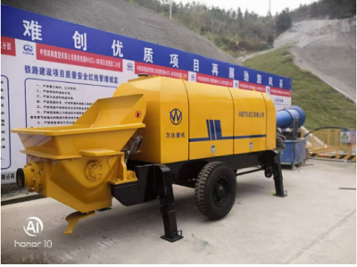 探索磐安：高品质二手混凝土地泵车租赁服务，满足各类工程需求